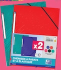 Lot de 2 chemises Pulse A4 - OXFORD en promo chez Intermarché Super Lot de 2 chemises Pulse A4 - OXFORD dans le catalogue Intermarché Super