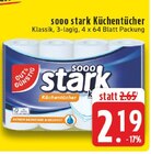 EDEKA - Küchentücher Angebot im Prospekt Küchentücher bei EDEKA im Prospekt "" für 2,19 €