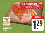 Spießbraten Angebote bei E center Dresden für 1,29 €