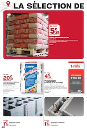 Promos Parpaing dans le catalogue "POUR BIEN RÉNOVER COMPTEZ SUR NOUS..." de Gedimat Parpaing en promo dans le catalogue Gedimat à la page 20