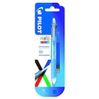 Stylo 4 couleurs Frixion + 2 recharges - PILOT en promo à 6,80 € chez Carrefour Stylo 4 couleurs Frixion + 2 recharges - PILOT dans le catalogue Carrefour