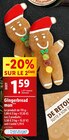 Gingerbread man en promo chez Lidl Strasbourg à 1,59 €