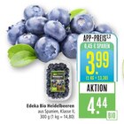 Bio Heidelbeeren im Angebot bei Marktkauf in Rottenburg Bio Heidelbeeren Angebote von Edeka bei Marktkauf Rottenburg für 3,99 €