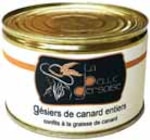 Promo Gésiers de canard entiers confits à la graisse de canard à 4,86 € dans le catalogue Intermarché à Bonnat