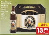 Premium Hefe Weißbier Angebote von Franziskaner bei Netto Marken-Discount Ahlen für 21,49 €