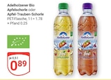 Bio Apfelschorle Angebote von Adelholzener bei GLOBUS Erfurt für 0,89 €