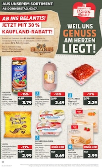 Fleisch im aktuellen Kaufland Prospekt (Halle (Saale)) Fleisch im Kaufland Prospekt "Aktuelle Angebote" mit 66 Seiten (Halle (Saale))