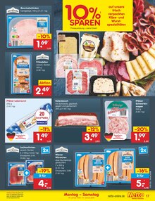 Wurst im Netto Marken-Discount Prospekt "Aktuelle Angebote" mit 57 Seiten (Karlsruhe)