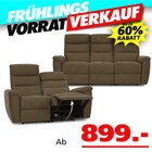 Opal 3-Sitzer oder 2-Sitzer Sofa Angebote von Seats and Sofas bei Seats and Sofas Viersen für 899,00 €
