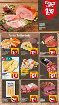 Wurst im REWE Prospekt "Dein Markt" mit 28 Seiten (Essen)