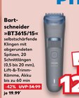 Aktuelles Bartschneider BT3615/15 Angebot bei Kaufland in Rostock ab 19,99 €