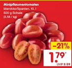 Netto Marken-Discount - Minipflaumentomaten Angebot im Prospekt Minipflaumentomaten bei Netto Marken-Discount im Prospekt "" für 1,79 €