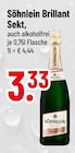 Brillant Sekt von Söhnlein im aktuellen Trinkgut Prospekt für 3,33 €