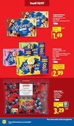 Prix et réduction Fruits surgelés dans le prospectus Lidl en cours Offre Fruits surgelés dans le catalogue Lidl du moment à la page 14