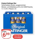 Aktuelles Original Oettinger Bier Angebot bei GLOBUS in Krefeld ab 6,99 €