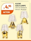 KLEINE GOLD LAMPE von  im aktuellen Müller Prospekt für 4,95 €