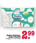 Toilettenpapier Kamille Angebote von Regina bei E center Karlsruhe für 2,99 €