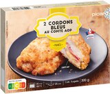 2 cordons bleus de poulet au comté AOP - Picard en promo chez Picard 2 cordons bleus de poulet au comté AOP - Picard dans le catalogue Picard