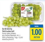 diska - Tafelttrauben hell Angebot im Prospekt Tafelttrauben hell bei diska im Prospekt "" für 1,00 €