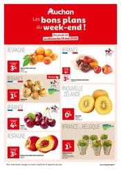 Fruits De Mer Angebote im Prospekt "Les bons plans du week-end !" von Auchan Hypermarché auf Seite 1