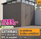 Gartenhaus Angebote von Konsta bei Hornbach Braunschweig für 1.299,00 €
