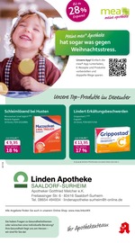 mea - meine apotheke Apotheken Prospekt der aktuellen Woche mit 4 Seiten, gültig von 01.12.2025 bis 31.12.2025, in Ainring und Umgebung Aktueller mea - meine apotheke Apotheken Prospekt in Ainring und Umgebung, "Unsere Dezember-Angebote" mit 4 Seiten, 01.12.2025 - 31.12.2025