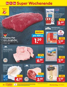 Rindfleisch im aktuellen Netto Marken-Discount Prospekt (Halle (Saale)) Rindfleisch im Netto Marken-Discount Prospekt "Aktuelle Angebote" mit 65 Seiten (Halle (Saale))