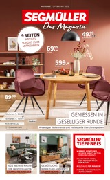 Möbel & Einrichtung Prospekt von Segmüller Egelsbach Segmüller Prospekt: "SEGMÜLLER Das Magazin", 32 Seiten, 30.01.2023 - 25.02.2023