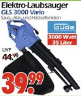 Elektro-Laubsauger GLS 3000 Vario im Angebot bei Wreesmann in Aurich Elektro-Laubsauger GLS 3000 Vario Angebote von Güde bei Wreesmann Aurich für 39,99 €