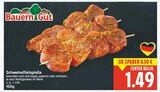 Schweinefiletspieße im Angebot bei E center in Falkensee Schweinefiletspieße Angebote von Bauern Gut bei E center Falkensee für 1,49 €