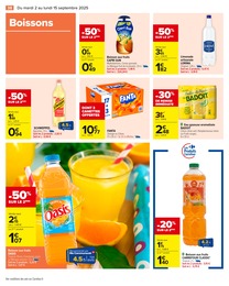 Prix et réduction Oasis dans le prospectus Carrefour en cours Offre Oasis dans le catalogue Carrefour du moment à la page 40