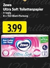 EDEKA Driedorf - Ultra Soft Toilettenpapier Angebot im Prospekt Ultra Soft Toilettenpapier bei EDEKA im Driedorf Prospekt für 3,99 €