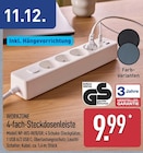 4-fach-Steckdosenleiste von WORKZONE für 9,99 € bei ALDI Nord im Angebot 4-fach-Steckdosenleiste von WORKZONE im aktuellen ALDI Nord Prospekt