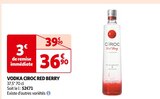 VODKA RED BERRY - CIROC en promo chez Auchan Supermarché Le Grand-Quevilly à 36,90 €