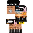 SUR TOUTES LES PILES ALCALINES ET SPÉCIALES - DURACELL - Carrefour Market à Montpellier SUR TOUTES LES PILES ALCALINES ET SPÉCIALES - DURACELL en promo chez Carrefour Market Montpellier
