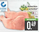Hähnchenschenkel im EDEKA Prospekt Hähnchenschenkel im aktuellen EDEKA Prospekt für 0,47 €