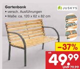 Gartenbank Angebote von Juskys bei Netto Marken-Discount Schwerin für 49,99 €