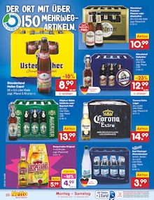 Bier im aktuellen Netto Marken-Discount Prospekt (München) Bier im Netto Marken-Discount Prospekt "Aktuelle Angebote" mit 58 Seiten (München)