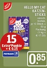 Hello my Cat Katzen-Sticks im Angebot bei EDEKA in Haltern am See Hello my Cat Katzen-Sticks Angebote von Gut & Günstig bei EDEKA Haltern am See für 0,85 €