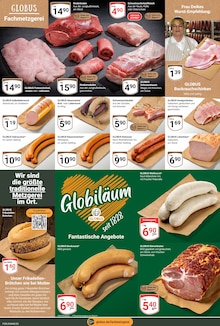 Schweinefleisch im GLOBUS Prospekt "Aktuelle Angebote" mit 28 Seiten (Erlangen)