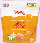 Lessive capsule jardin d'orient x20 - NETTO en promo chez Netto Argenteuil à 3,67 €