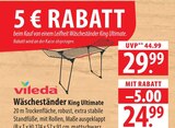 Wäscheständer King Ultimate Angebote von Vileda bei famila Nordost Neustadt für 24,99 €