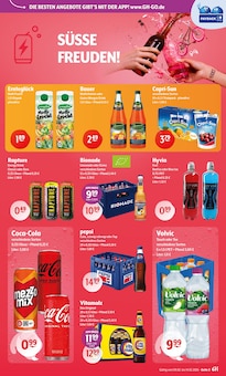 Coca Cola im Getränke Hoffmann Prospekt "Aktuelle Angebote" mit 12 Seiten (Detmold)