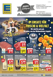 Aktueller EDEKA Supermarkt Prospekt in Gangelt und Umgebung, "Aktuelle Angebote" mit 26 Seiten, 22.12.2025 - 27.12.2025