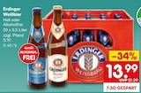 Weißbier Angebote von Erdinger bei Netto Marken-Discount Hofheim für 13,99 €