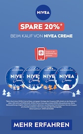 Aktueller NIVEA Drogerie-und-Parfuemerie Prospekt in Grenzach-Wyhlen und Umgebung, "Spare 20%* beim Kauf von Nivea Creme" mit 1 Seite, 29.09.2025 - 19.10.2025