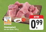 EDEKA Crock - Schweinegulasch Angebot im Prospekt Schweinegulasch bei EDEKA im Crock Prospekt für 0,99 €