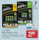 AA (2.400 mAh) oder AAA (900 mAh) von ACTIV ENERGY im aktuellen ALDI Nord Prospekt