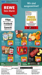 Coca Cola Angebot & Preis im aktuellen REWE Prospekt Coca Cola Angebot im aktuellen REWE Prospekt auf Seite 1