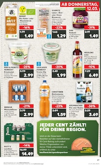 Krombacher im Kaufland Prospekt "Hier bin ich richtig" mit 66 Seiten (Warendorf)